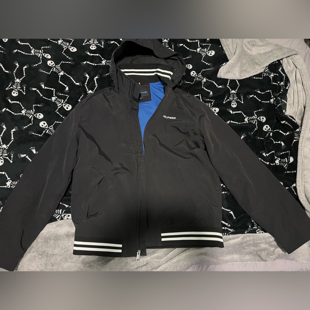 Black Tommy Hilfiger Jacket